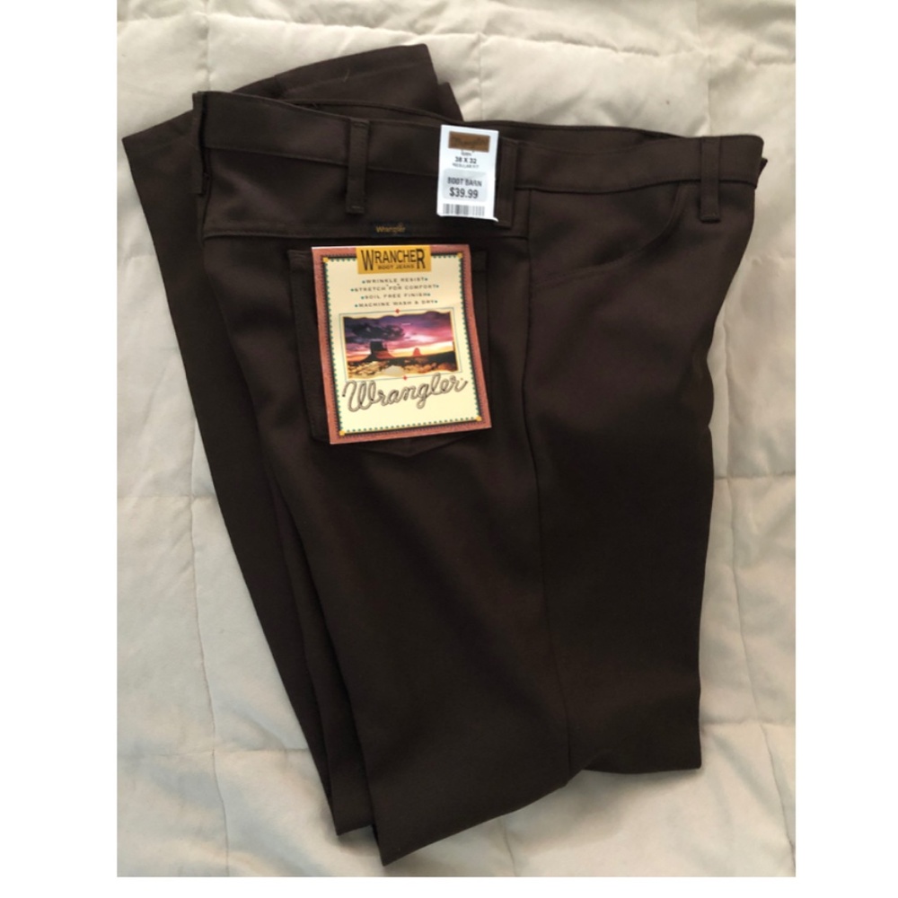 Wrangler mens slacks 38 x 32